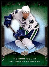 2008-09 Upper Deck Ovation Henrik Sedin Vancouver Canucks #147