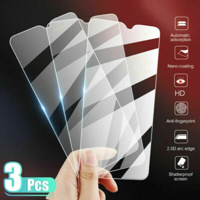 For OnePlus 8T 7T 7 6T 5T Tempered Glass Screen Protector Cover Film Protective - Image 1 of 4