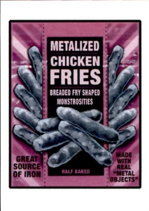 2017 Garbage Pail Kids Network Spews #25 papas fritas metalizadas paquetes extravagantes - Imagen 1 de 2