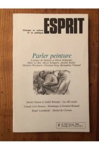 Revue Esprit Février 1986 Parler peinture Collectif - Picture 1 of 1