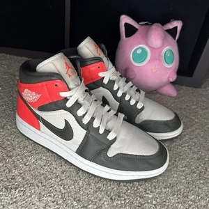 Nike Air Jordan 1 Mid SE "Newsprint'' DQ6078-100 Women's Size 8 - Picture 1 of 8