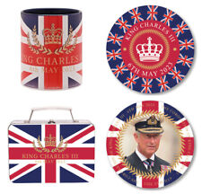 King Charles III Coronation Commemorative Gift & Souvenir Union Flag UK Made