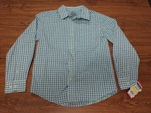 Cat & Jack Boys Plaid Button Up Shirt - Picture 1 of 2