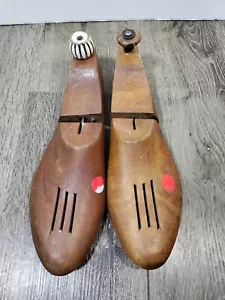 Vintage Holz Schuster Schuhspanner Paar Sammlerstück Deko - Bild 1 von 3