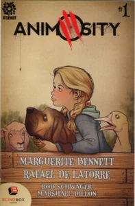 ANIMOSITY #1 (Aftershock) Charlotte's Web Variant Cover (Vintage) 1/250 Blindbox - Foto 1 di 1