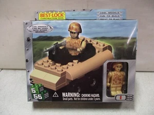 Best Lock Construction Toys Tank and Soldier A - Picture 1 of 2