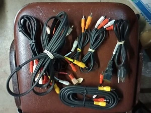 7 CABLE COMPUESTO DE AUDIO Y VIDEO RCA AMARILLO BLANCO ROJO CABLE para DVD VCR TV CAM Alimentación - Imagen 1 de 4