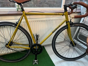 Surly Steamroller 56cm yellow single speed complete bike - Picture 1 of 2