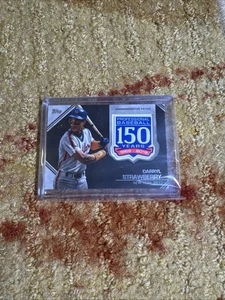 Parche Darryl Strawberry 2019 Topps Update 150 aniversario fabricado #AMP-DS - Imagen 1 de 2