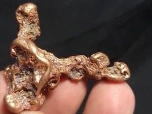 Native Copper Nugget from Keweenaw Peninsula, Michigan 1+" (30.7 grams) - Picture 1 of 6
