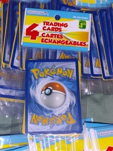 3x Pokemon Booster Packs Resealed Presstine Marketing 12 Cards Total Random - Picture 1 of 5