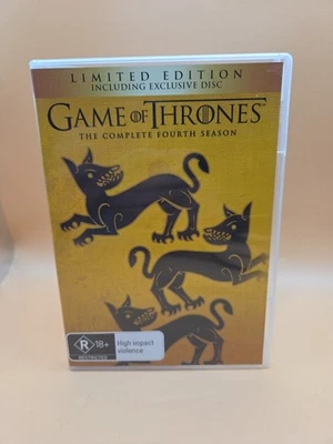 Game Of Thrones Season 4 - DVD - Like New - Free Ship - #75 - image 1 of 4