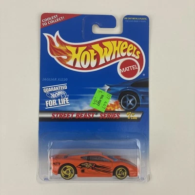 Hot Wheels Street Beast Series #2 - Jaguar XJ220 - Mattel (1996) Foto 1 de 4