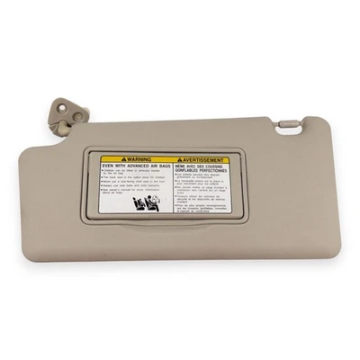 Nissan Rogue 2008-2013 conductor lado izquierdo parasol beige vinilo iluminado Foto 1 de 4