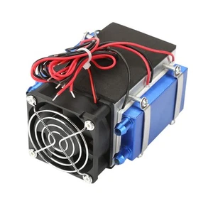 DC 12V 4 Chip Halbleiter Kältemaschine Kühler Kühler Luftkühlung❀ - Afbeelding 1 van 13