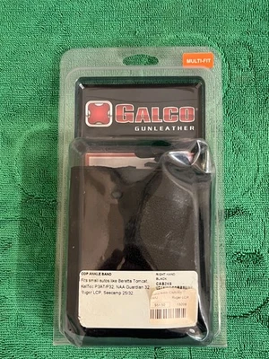 Galco Ankle Holster, Cop Ankle Band Right Hand CAB2XS, USA Multi-Fit, 32 Ruger - Image 1 of 4