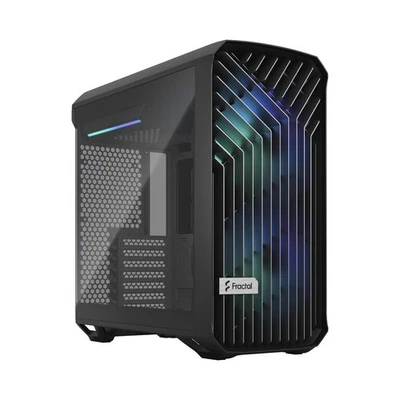 Fractal Design Case Torrent Compact E-ATX RGB Nero con Ventole da Gioco - Immagine 1 di 4