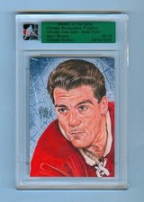 HENRI RICHARD 06-07 IN THE GAME ULTIMATE ARTIST PROOF #5/10 SIGNED BY ARTIST
