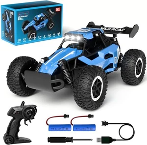 MaxTronic wiederaufladbares ferngesteuertes Offroad-Auto 20 km/h 2,4 GHz blau MHseAtic - Bild 1 von 7