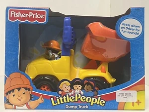 Neu Fisher Price Little People Müllwagen Bau & afrikanischer Arbeiter 77966 - Bild 1 von 3