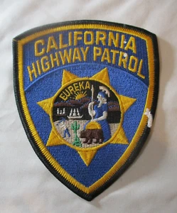 Parche de hombro vintage de la Patrulla de Carreteras de California CHP 2/Policía - Imagen 1 de 3