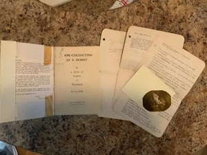 Book Collecting As a Hobby First Edition Book ca. 1945 P.H. Muir PLUS more Paper - Picture 1 of 11