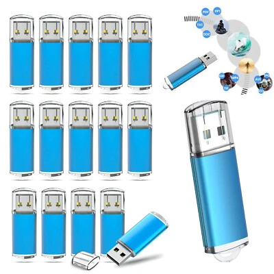 Lot 1-30Pack 2GB-64GB USB 2.0 Flash Drive Thumb Drive Memory Stick Jump Drive - Image 1 of 4