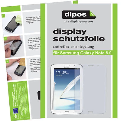 2x Screen Protector for Samsung Galaxy Note 8.0 N5110 protection anti glare - Image 1 of 4