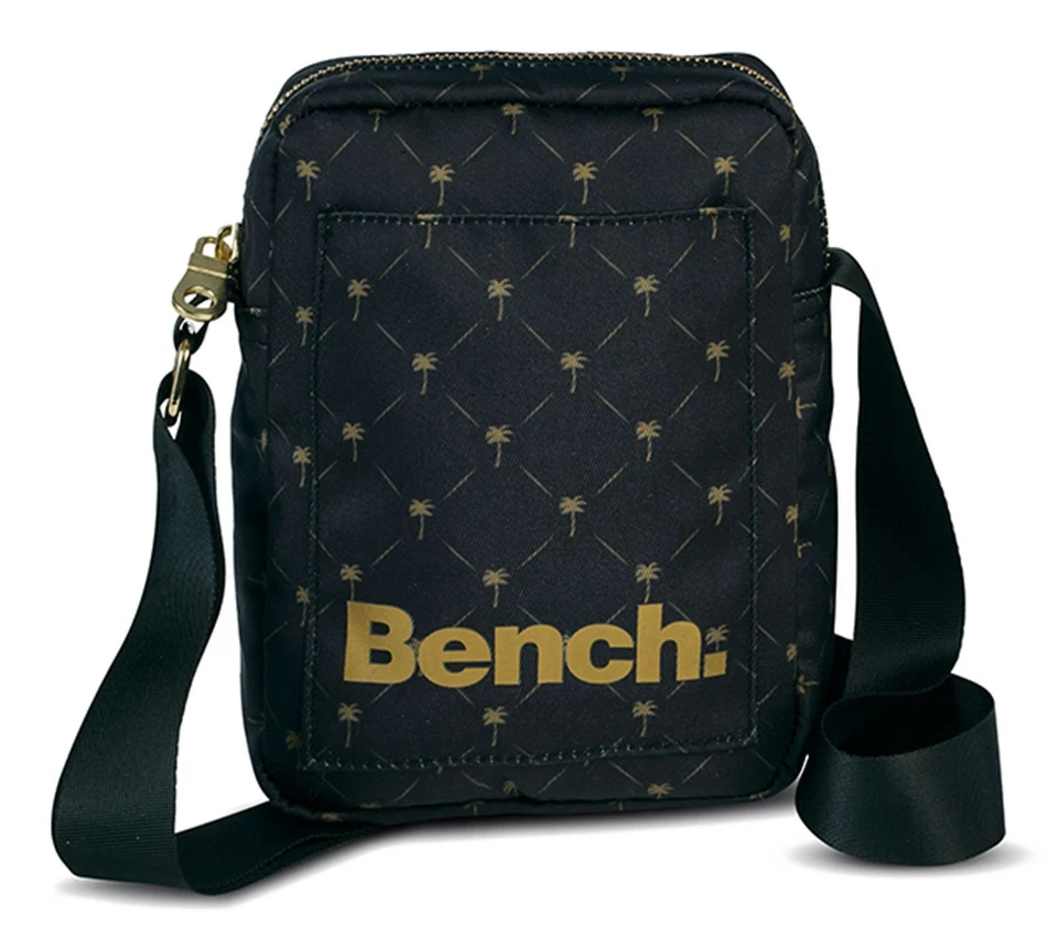 Bench. Shoulderbag Umhängetasche Tasche Black / Gold schwarz goldfarben Neu - Bild 1 von 1