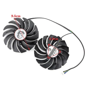 Ersatz Grafikkarten Lüfter Für MSI GTX1080ti 1080 RX470 1070ti 1070 1060 GAMING - Zdjęcie 1 z 9