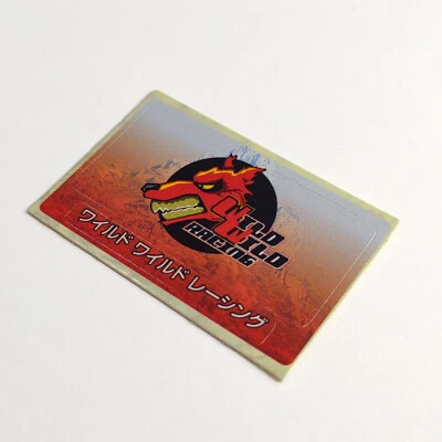 Tarjeta de memoria pegatina PlayStation 2 Wild Wild Racing Famitsu importación japonesa PS2 Foto 1 de 3