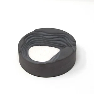 Varato Design Zen Ashtray Ash Tray for Indoor or Outdoor Use Gray with Sand NEW - Picture 1 of 8