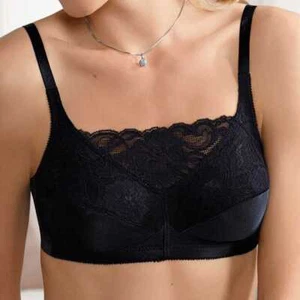 Amoena Isabel Soft Cup Mastectomy Bra Black 2118 - Picture 1 of 1