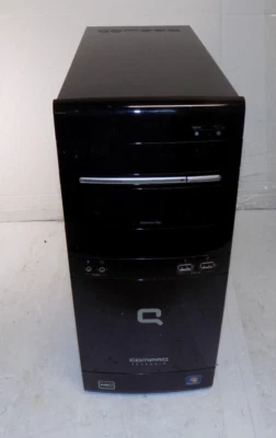 HP Compaq CQ5700Y Desktop PC AMD Athlon II 170U 8 GB RAM 250 GB HDD Win 10 - Image 1 of 4