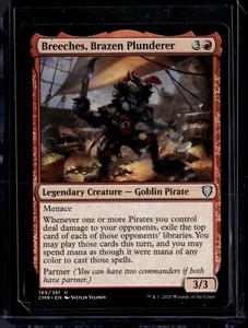 Breeches, Brazen Plunderer - 165 - CMR - NM - MTG Magic the Gathering - Picture 1 of 1