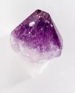 Ametista Quarzo Cristallo Punta Naturale Grado A Pietra Viola Reiki 2,12" H1437 - Foto 1 di 12