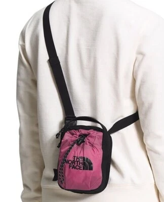 Bolso Bandolera The North Face Bozer Rosa Desteñido + Negro Nuevo sin Etiquetas Foto 1 de 4