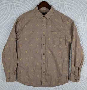 Men's Pendleton Shirt Western Aztec Navajo All Over Embroider Button Up Size M - Picture 1 of 13