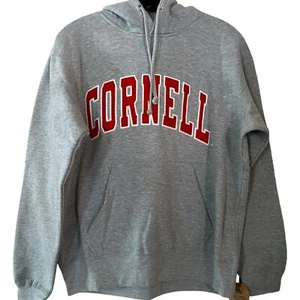 NWT MV Sport Sweatshirt Womens L Large Heather Gray Cornell Collegiate Pullover - Picture 1 of 10