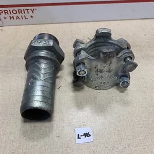 NEW DIXON BOSS B29U 2" S CLAMP 2 1/2 - 2 25/32 Male Stem Iron, 2" NPT x 2" MS26 - Picture 1 of 9
