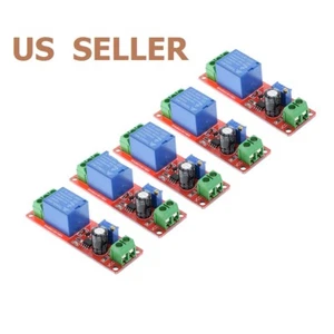 5pcs DC 12V Delay Relay Shield NE555 Timer Switch Adjustable Module US SHIP - Picture 1 of 5