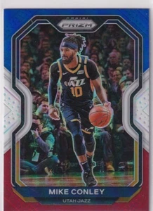 2020-2021 Panini Prizm NBA Basketball No. 198 Mike Conley Red, White & Blue - Bild 1 von 2