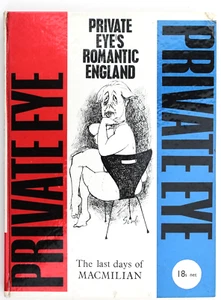 Private Eye's Romantic England a 1st Edition fn+ 160 page black & white 1963 hb - Bild 1 von 9