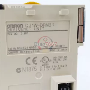 Unidad Devicenet Omron CJ1W-DRM21 USADA probada - Imagen 1 de 12