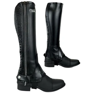 AK New Equestrian Flexi Crystal Reiten Halbchaps mit Konturbeschlag - Bild 1 von 27
