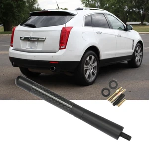 4.7" Carbon Black Short Mast Antenna W/Screws AM/FM For Cadillac SRX 2003-2016 - Picture 1 of 14