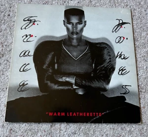 GRACE JONES ~RARE Orig 1980 1st Press Scandanavia WARM LEATHERETTE Vinyl LP~ VG+ - Picture 1 of 9