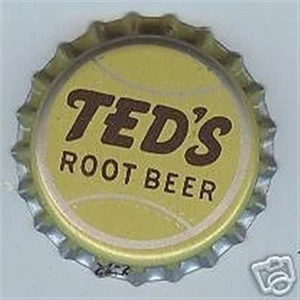 Ted Williams Boston Red Sox Ted's Root Beer Bottle Cap Moxie HOF Lot of two Mt - Picture 1 of 1