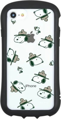 Funda protectora Gourmandise iPhone SE 4.7 Peanuts Snoopy Beagle Scout SNG-769A Japón Foto 1 de 4