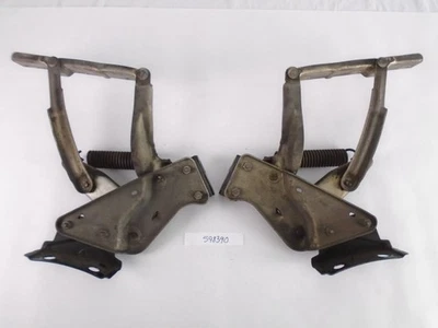 Cadillac Fleetwood Deville 1968 1969 1970 bisagras de capó con soportes y resortes Foto 1 de 4